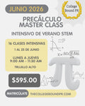 PRECÁLCULO MASTER CLASS 2026 | COLLEGE BOUND PR