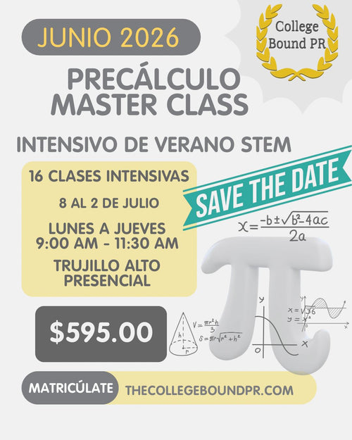 Pre Calculo | College Bound
