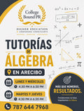 Tutorías de Álgebra en Arecibo | College Bound PR