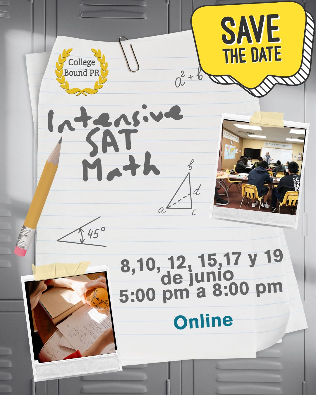 SAT Math Intensive (CAMBIO DE FECHAS)