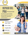 Repaso Intensivo del PAA – Trujillo Alto (sep 2026)