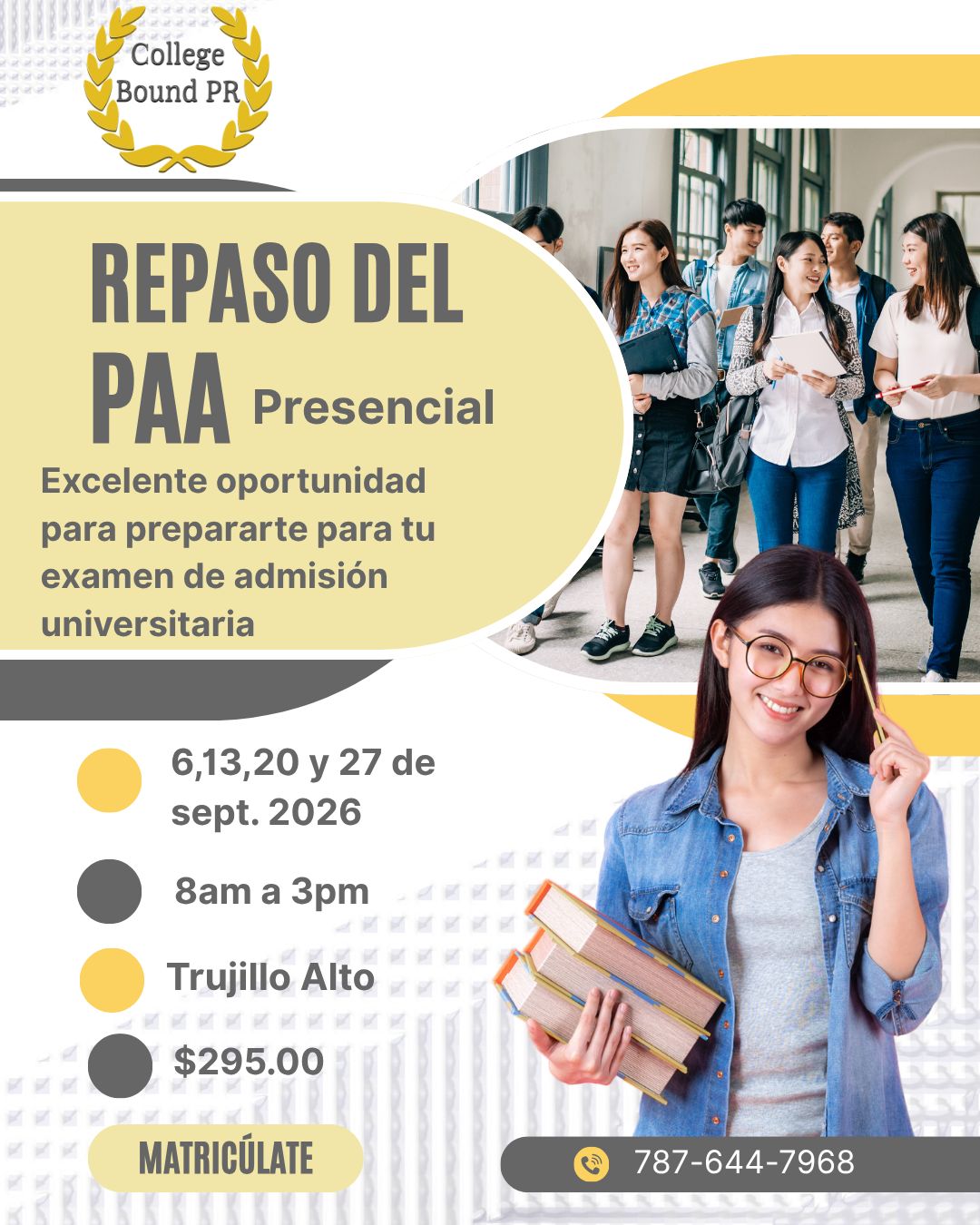 Repaso Intensivo del PAA – Trujillo Alto (sep 2026)