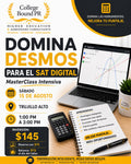 MasterClass Intensiva: Domina Desmos para el SAT Digital